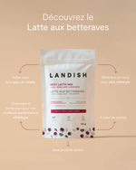 Mélange Latté aux betteraves MACA ET MATÉ Landish